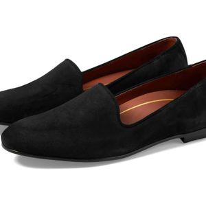Vionic Black Willa Slip On Flat