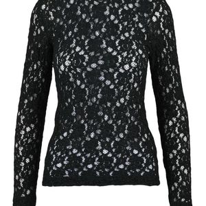 P.A.R.O.S.H. Black Under Jacket Cotton Elastane
