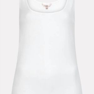 EsQualo White Basic Singlet
