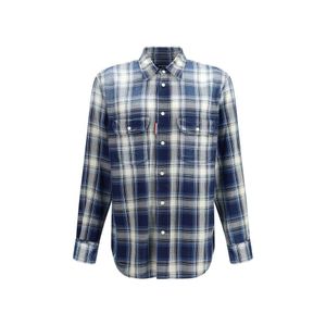 DSquared² Blue ² Canadian Check Shirt for men