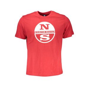 North Sails Pink Cotton T-Shirt for men