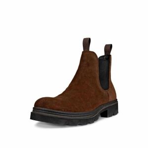 Ecco Brown Grainer Boots for men
