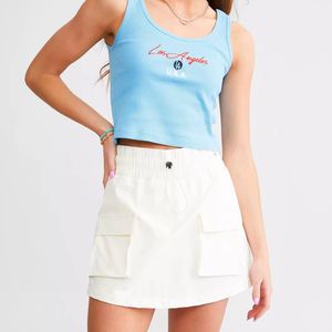 Mono B Blue Cargo Active Skort