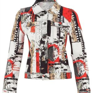Dolcezza Red Knit Jacket