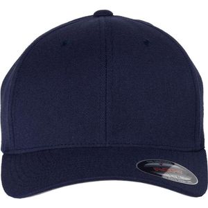 Flexfit Blue Wool-Blend Cap for men