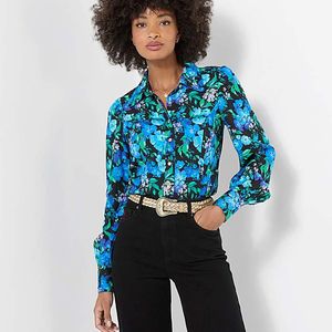 Joe Browns Blue Helena Floral Blouse