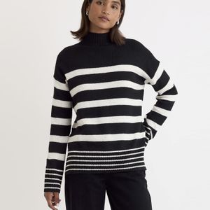 Nobody's Child Blue Stripe Longline Jumper