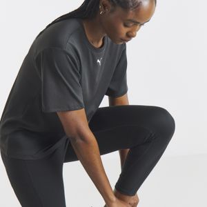 PUMA Black Essential Relaxed T-Shirt