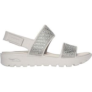 Skechers White Af Footsteps Enchant Sandal