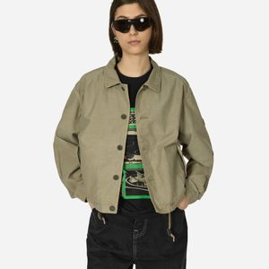 Cav Empt Green Overdye Light Cotton Button Jacket Khaki for men