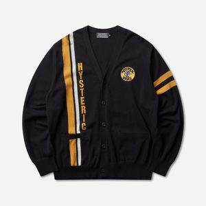 Hysteric Glamour Blue S Super Hys Patch Cardigan for men