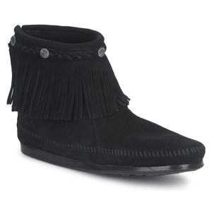 HI TOP BACK ZIP BOOT femmes Boots en Noir Minnetonka