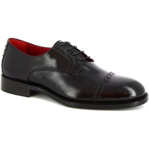 Leonardo Shoes Nette Schoenen 506 V. Nero in het Zwart voor heren