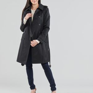 Lauren by Ralph Lauren Trenchcoat Trnch W Bckl-coat in het Zwart