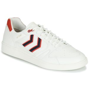 Hummel Lage Sneakers Hb Team Crest in het Wit voor heren