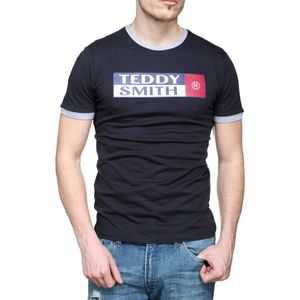 T-shirt Tee Shirt manches courtes Teddy Smith pour homme en coloris Bleu
