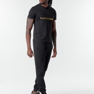 Versace Jeans T-shirt Korte Mouw B3gzb7tg in het Zwart voor heren