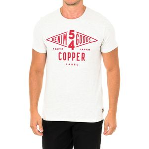 Camiseta Camiseta manga corta Superdry de hombre de color Gris