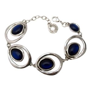 12159 BRA 01 bleu nuit Bracelets Lili La Pie