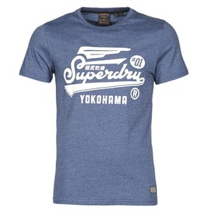 MILITARY GRAPHIC TEE 185 T-shirt Superdry pour homme en coloris Bleu