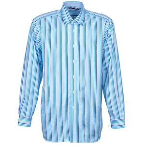 Pierre Cardin Overhemd Lange Mouw 538036745-116 in het Blauw voor heren