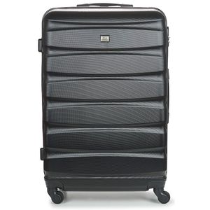 David Jones Grey Hard Suitcase Chauvettini 95l Large