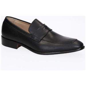 Leonardo Shoes Mocassins Pina 8 Vitello Nero in het Zwart voor heren