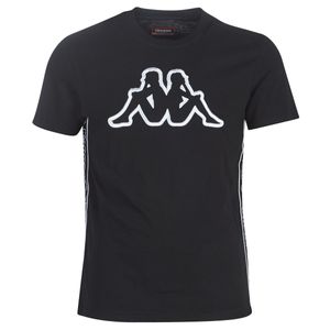 Kappa T-shirt Korte Mouw RAGGIO in het Zwart voor heren