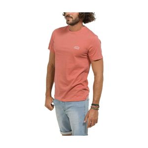 Oxbow T-shirt Korte Mouw Twisk in het Roze voor heren