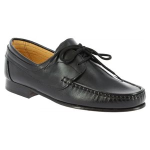 Leonardo Shoes Nette Schoenen 096 Vitello Nero in het Zwart voor heren