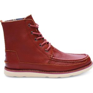 Boots Full Grain Leather Men's Searcher Boo TOMS pour homme en coloris Rouge