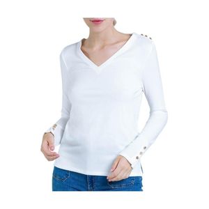 T-shirt CAMISETA NHNT 46 Naf Naf en coloris Blanc