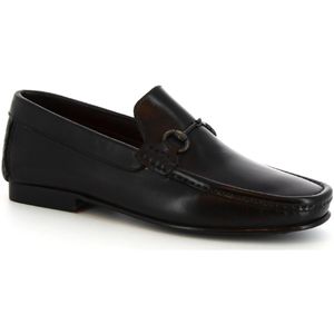 Leonardo Shoes Mocassins 406 V. Nero in het Zwart voor heren