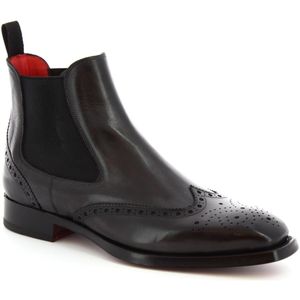 Leonardo Shoes Laarzen 9140/19 Tom Vitello Delave Grigio in het Grijs voor heren
