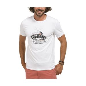 Oxbow T-shirt Korte Mouw Tasma in het Wit voor heren