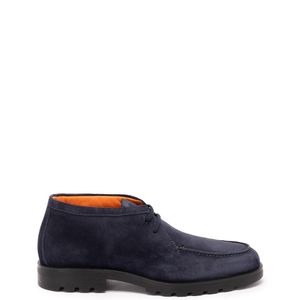 Santoni Blue 'Rock' Lace Up for men