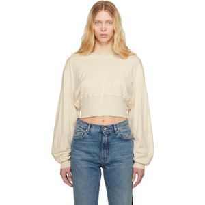 Rick Owens Blue Off- Hollywood Tatlin Sweatshirt