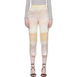 Pleats Please Issey Miyake Sea Bubble Trousers