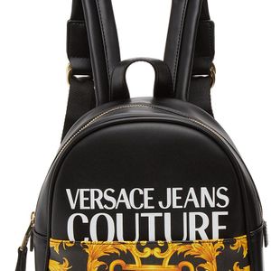 Versace Jeans スモール Baroque バックパック ブラック