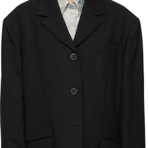 Acne ブラック Suit ブレザー