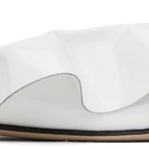 MSGM Black Flat Mules