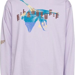 Flagstuff Black F-lagstuf-f Dance Long Sleeve T-shirt for men