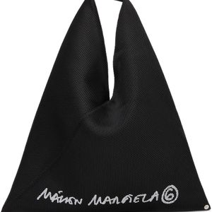 MM6 by Maison Martin Margiela ロゴ トライアングル トート ブラック
