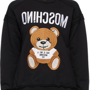 Moschino ブラック Inside Out Teddy Bear スウェットシャツ