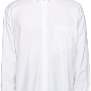 メンズ Balenciaga ホワイト ノーマル フィット シャツ