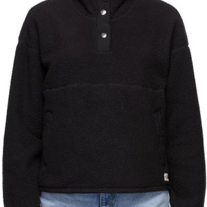 The North Face Black 1/4 Snap Cragmont Sweater