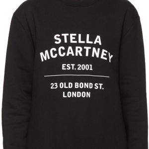 Stella McCartney ブラック 23 Old Bond Street スウェットシャツ