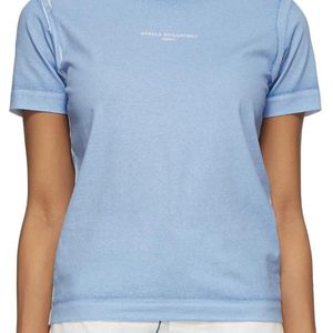 T-shirt bleu ' 2001' Stella McCartney
