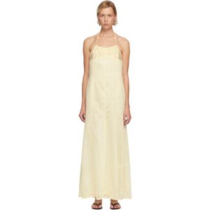 Belle Anna Black Off- Flore Maxi Dress