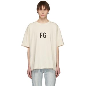 Fear Of God Natural Ssense Exclusive Off-white Fg T-shirt for men